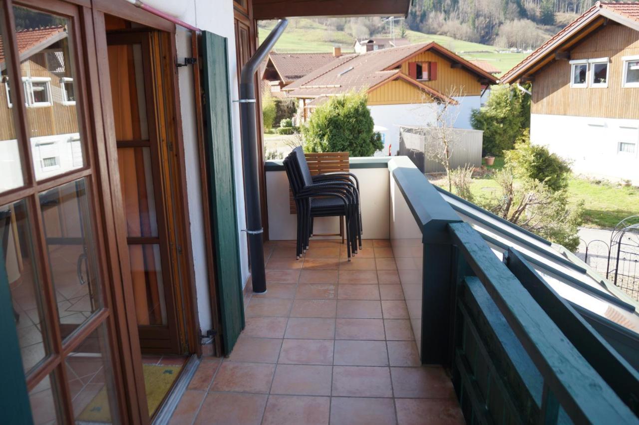 Konstanzer Bergblick Mit Wintergarten Oberstaufen Esterno foto